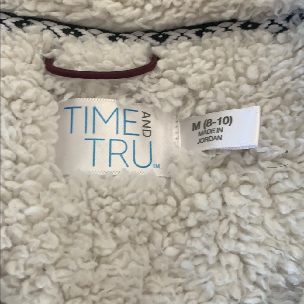 5/$25 SHERPA 1/4 ZIP PULLOVER w POCKETS - Picture 5 of 5